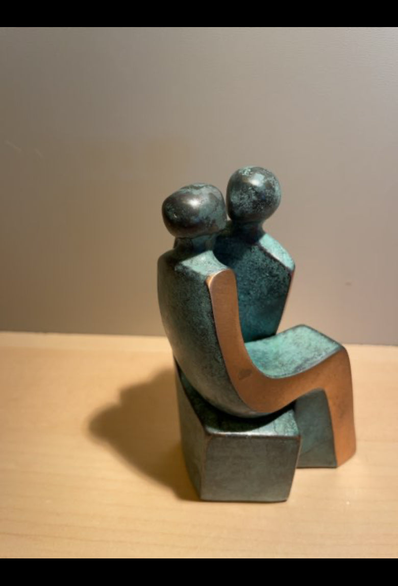 Tosomhed - skulptur i ægte bronce